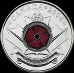 2004 Canadian Poppy Quarter